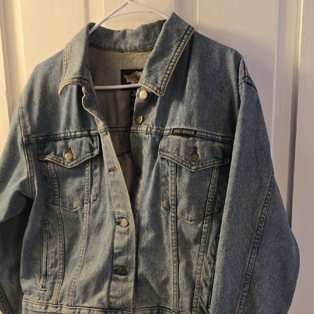 Women's Harley-Davidson Blue Denim Jacket
